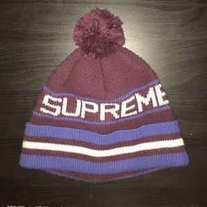 Supreme Purple/Blue Beanie