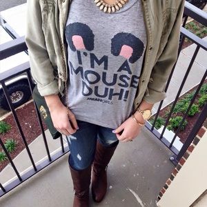 i'm a mouse duh tank top