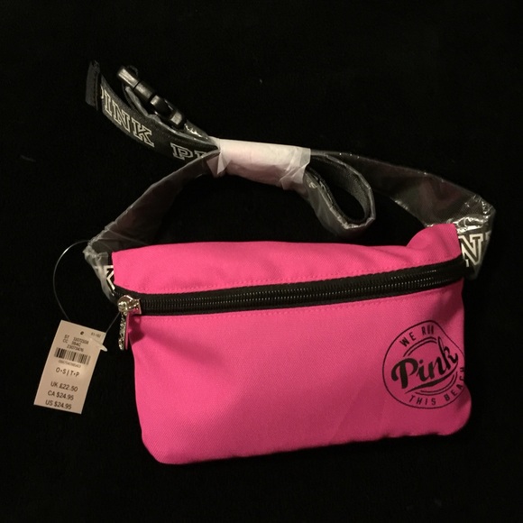 PINK tote bag for around the waist or for sports