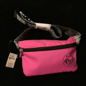 PINK tote bag for around the waist or for sports