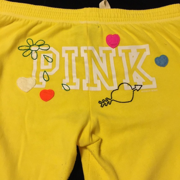 PINK sweats (cropped length)