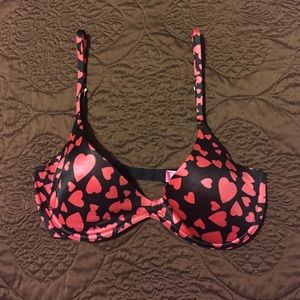 PINK ADJUSTABLE scoop neck bra