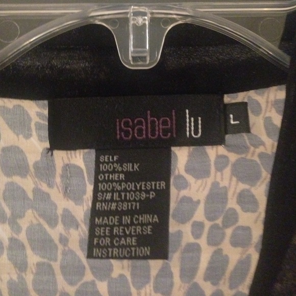 🐆 ISABEL LU Blouse 🐆 - Picture 3 of 3