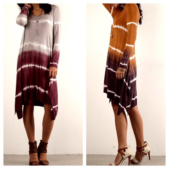 ❗️SOLD OUT Tie Dye Ombre Dress - Picture 4 of 4