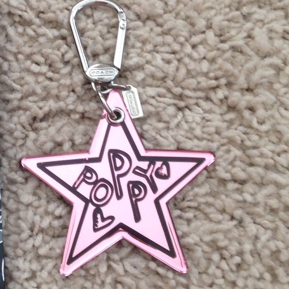 Authentic coach keychain