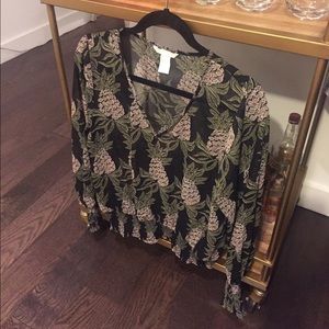 Flowy Pineapple Top