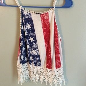 4th of July tank top
