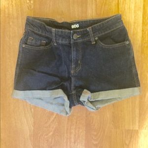 BDG high waisted jean shorts