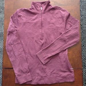 Lucy quarter-zip athletic top size M