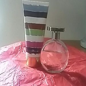 AUT?NTIC COACH perfum and lotion.