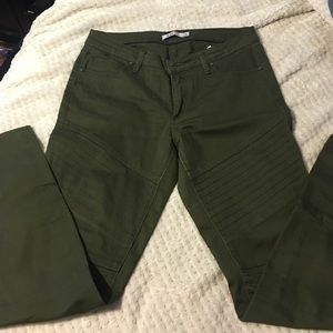 Just Fab Moto Skinny Pants