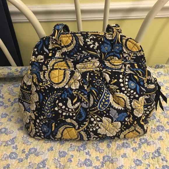 Vera Bradley Ellie Blue Shoulder Bag