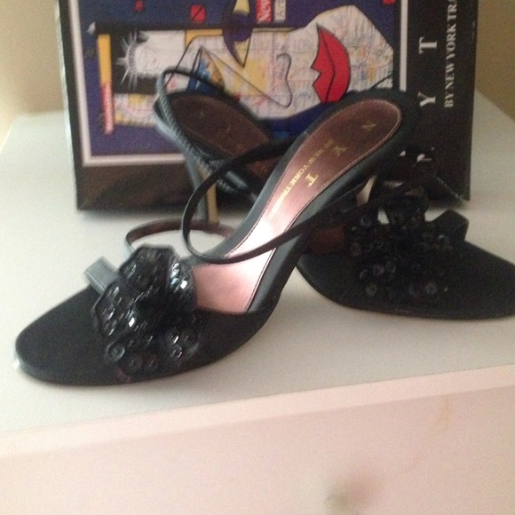 Black high heel