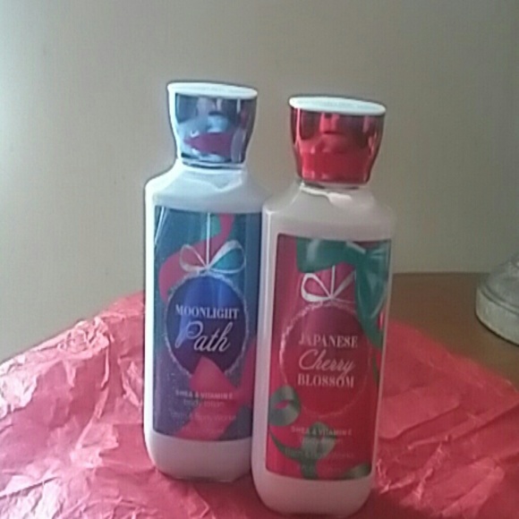 2 BATH & BADY WORKS BADY LOTION.