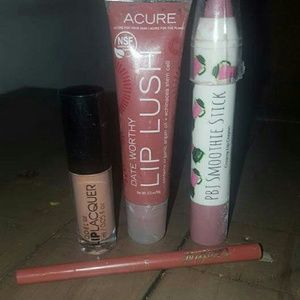 Lip products.