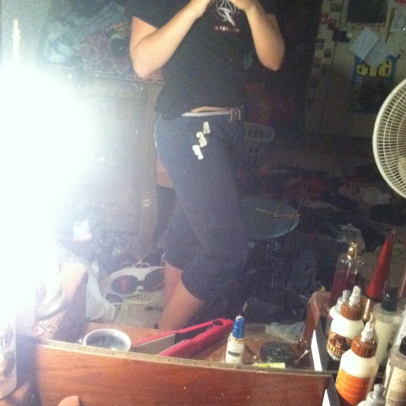 Abercrombie and Fitch sweat capris