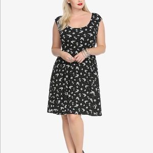 Torrid Roackabilly Nautical Skater Dress, Size 1