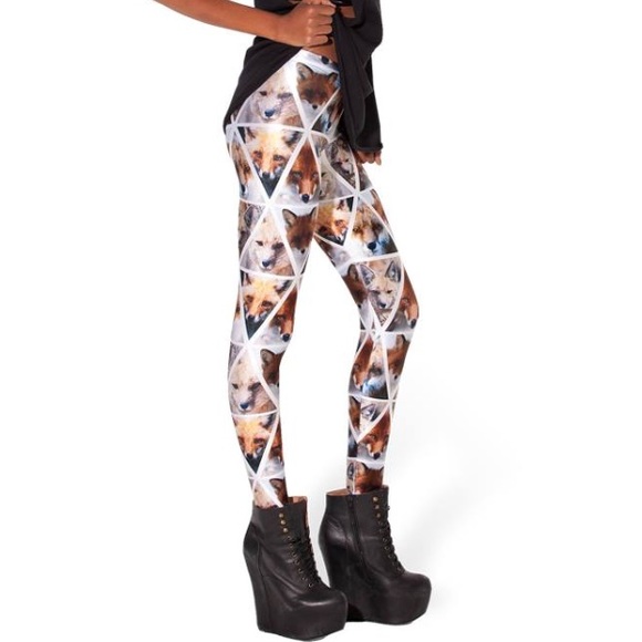 Original SHINY Black Milk Foxy leggings