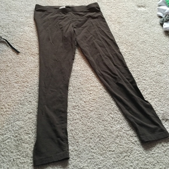 Brown leggings