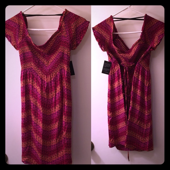 Wendy Bellissimo Smocked Maternity Blouse size L - Picture 1 of 3