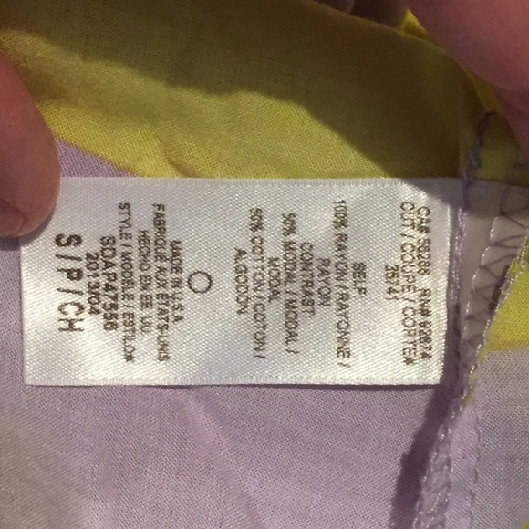 Splendid Magnolia Yellow Striped Strapless Maxi - Picture 4 of 4