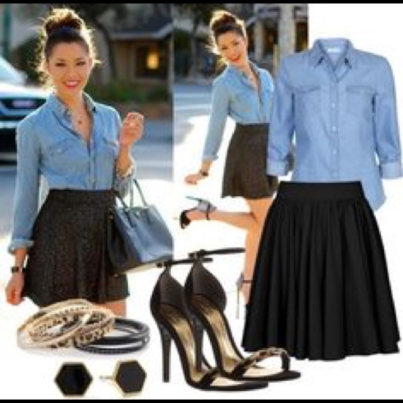 Tilary road Dresses & Skirts - Faux leather skirt
