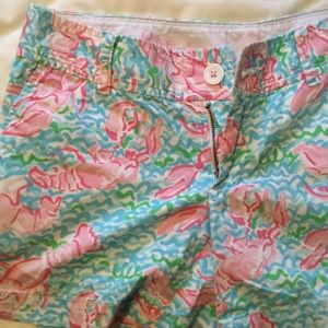 Lily Pulitzer lobster shorts