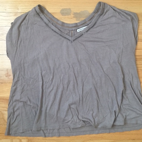 AE grey loose tee