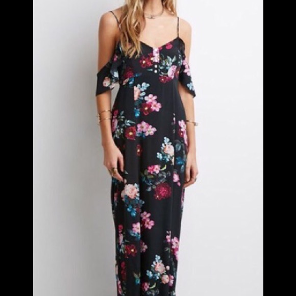 Floral maxi dress