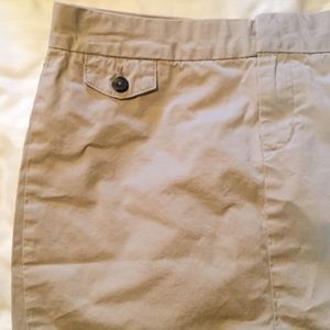 Khaki Mini Skirt
