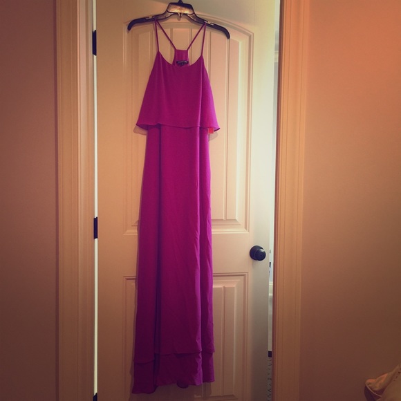 Purple Gianni Bini  maxi dress