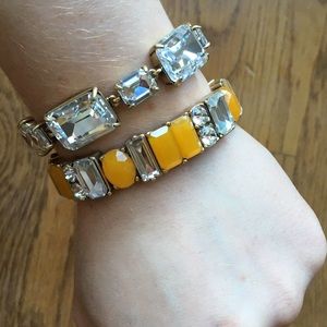 3 J crew bracelets