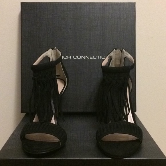 Brand New! French Connection Fringe Dress Sandals
