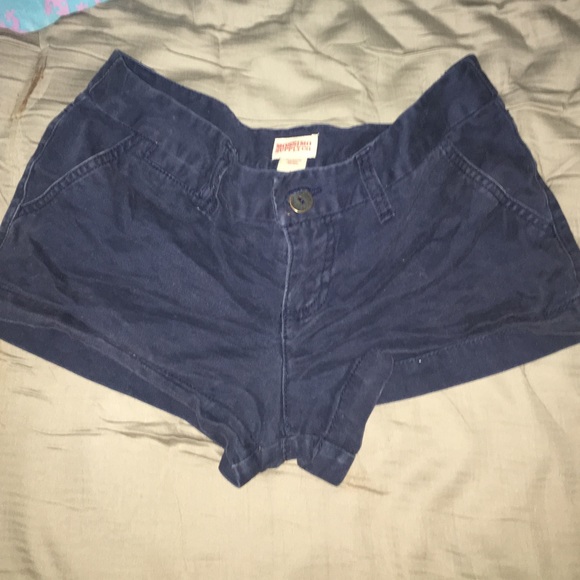 Navy blue shorts