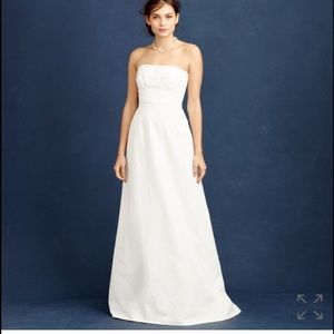 J CREW Miranda wedding gown.