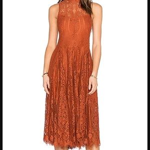 Free People Lace Dress 0