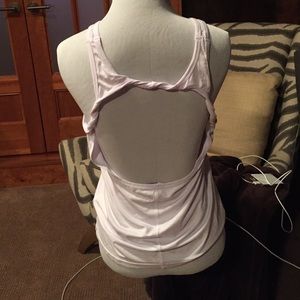 NWOT Backless exercise tank