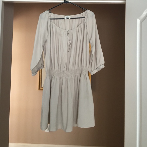 Tan dress