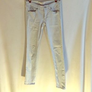 Light wash denim jeans