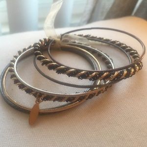 Tasha Gold Bangle Bracelets