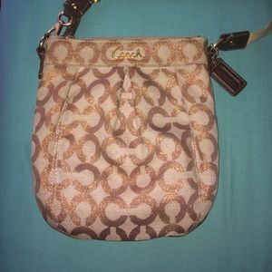 Coach cross body purse