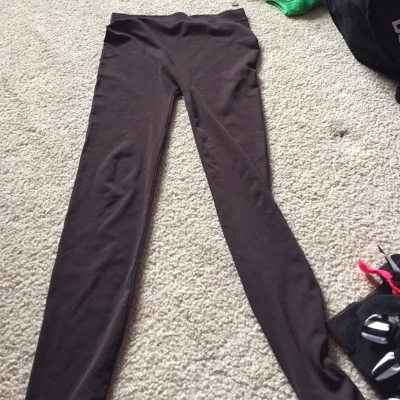 Brown leggings