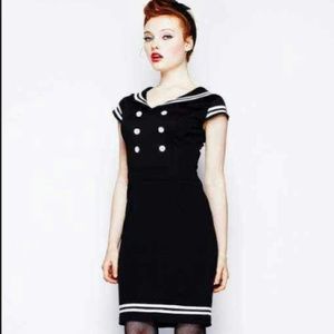 Black & White Sailor Dress