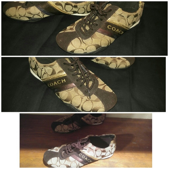 Brown Coach Sneakers