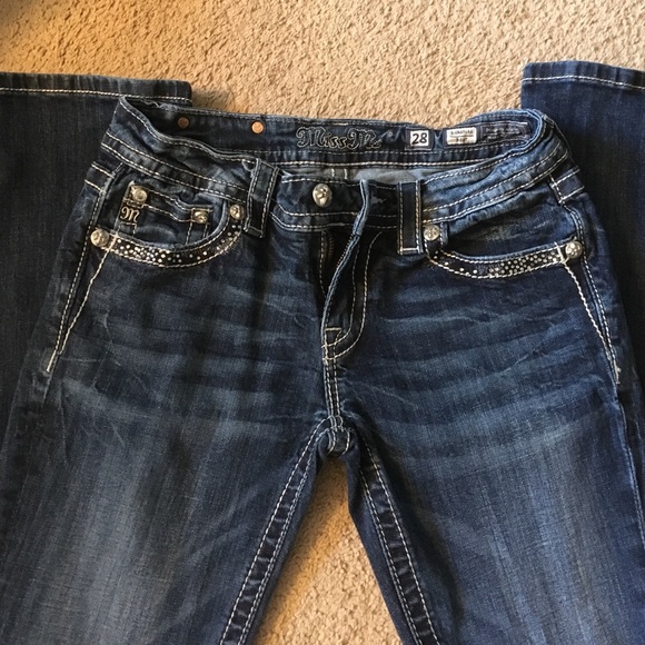 MISS ME Signature Boot Cut Jeans