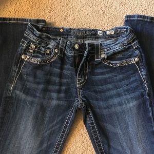 MISS ME Signature Boot Cut Jeans