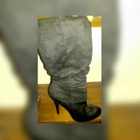 Black Stiletto Boots - Picture 1 of 2