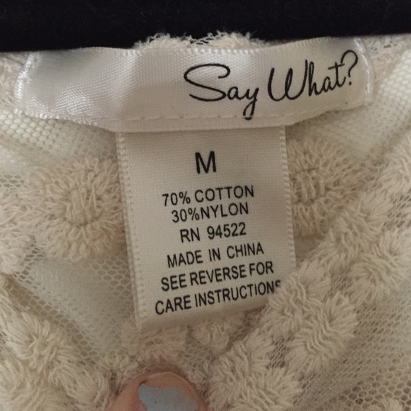 Lace shirt - Picture 3 of 3