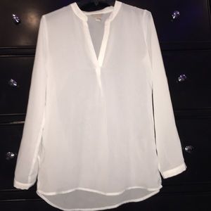Banana Republic, Long Sleeve Shell Top, Size S