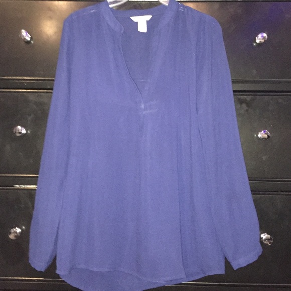 Banana Republic, Long Sleeve Shell, Size S